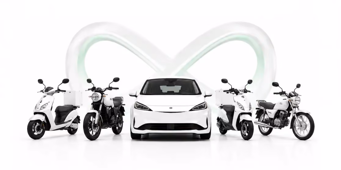 Entry-level cars, fleet vehicles, rental bikes, and delivery bikes covered by WGY Entry-level cars, fleet vehicles, rental bikes, and delivery bikes covered by WGY